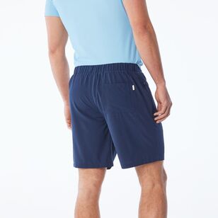 JC Lanyon Men’s Healy Solid Colour Stretch Board Shorts Navy