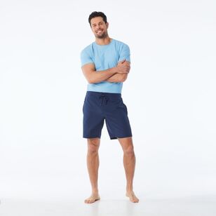 JC Lanyon Men’s Healy Solid Colour Stretch Board Shorts Navy