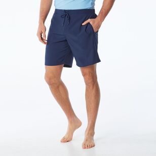 JC Lanyon Men’s Healy Solid Colour Stretch Board Shorts Navy