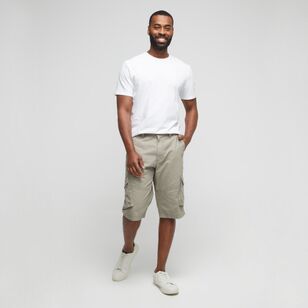 JC Lanyon Men's Ripstop Cargo Shorts Taupe