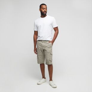 JC Lanyon Men's Ripstop Cargo Shorts Taupe