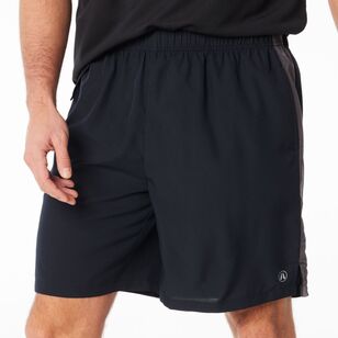 NMA Men's Microfibre Panel Shorts Black