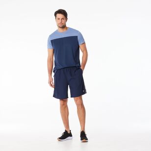 NMA Men's Microfibre Panel Shorts Navy