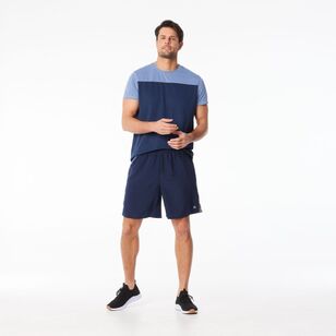 NMA Men's Microfibre Panel Shorts Navy