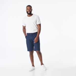 JC Lanyon Men's Benowa Comfort Chino Shorts Navy