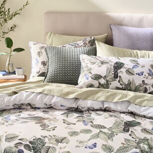 Shaynna Blaze Olive Branch Quilt Cover Set Multicoloured Print