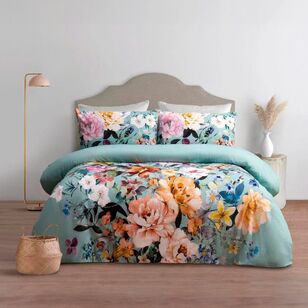 Chyka Home Beauty Quilt Cover Set Multicoloured Print