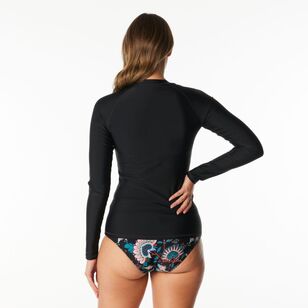 Khoko Swim Women's Long Sleeve Rash Vest Black