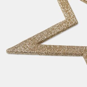 Soren 20 cm Champagne Glitter Tree Topper