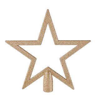 Soren 20 cm Champagne Glitter Tree Topper