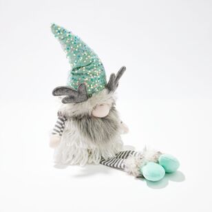 Soren Mint And Grey Sitting Gnome