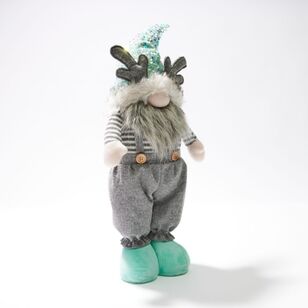 Soren Mint And Grey Standing Gnome