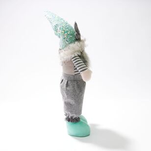 Soren Mint And Grey Standing Gnome