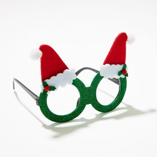 Soren Santa Hat Festive Novelty Glasses