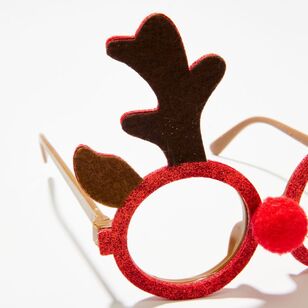 Soren Reindeer Festive Novelty Glasses