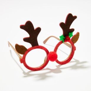 Soren Reindeer Festive Novelty Glasses