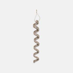 Soren Spiral Tree Decoration 4 Pack Champagne