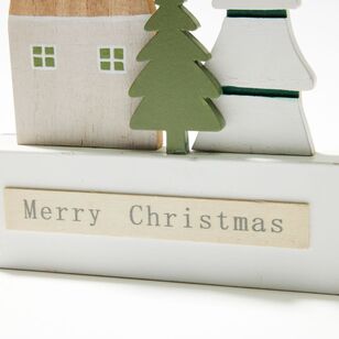 Soren Merry Christmas Whitewash Decoration