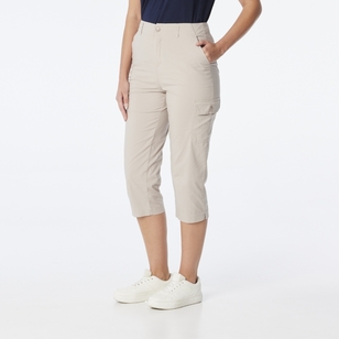 Khoko Collection Women's Comfort Waist Long Pant Biscuit