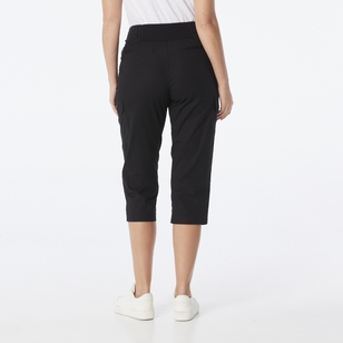 Khoko Collection Women's Comfort Waist Long Pant Black