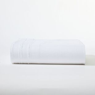 Ardor Vintage Clipped Sheet Set White