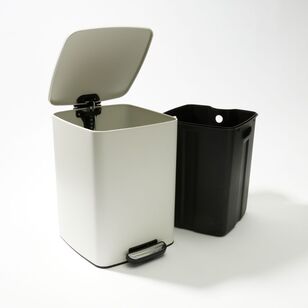 Soren Soft Close Pedal Bin 20L Matte White