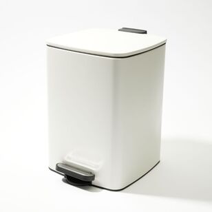 Soren Soft Close Pedal Bin 20L Matte White