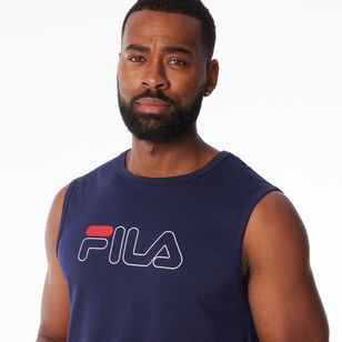 FILA Men's Flynn Tank New Navy