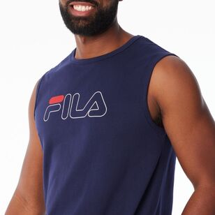 FILA Men's Flynn Tank New Navy