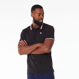 FILA Men’s Stephan Quick Dry Polo Shirt Black