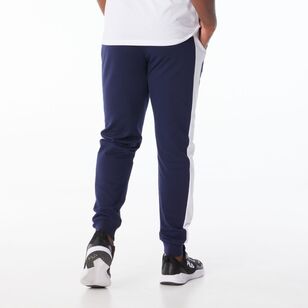 FILA Men’s Harvey French Terry Stripe Trackpants New Navy