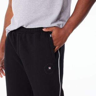 FILA Men’s Jonas Brushed Fleece Trackpants Black