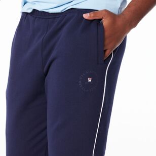 FILA Men’s Jonas Brushed Fleece Trackpants New Navy