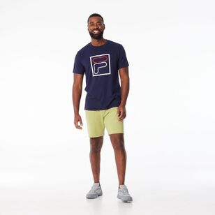 FILA Men’s Harvey French Terry Stripe Shorts Bay Leaf