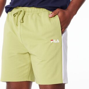 FILA Men’s Harvey French Terry Stripe Shorts Bay Leaf