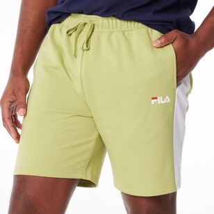 FILA Men’s Harvey French Terry Stripe Shorts Bay Leaf