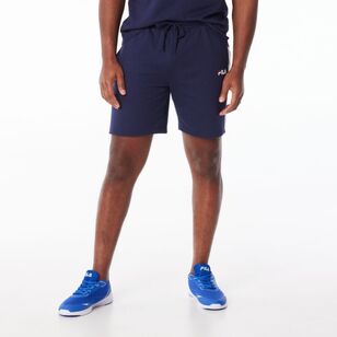 FILA Men’s Harvey French Terry Stripe Shorts New Navy