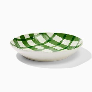 Chyka Joy Shallow Bowl 29 cm Green