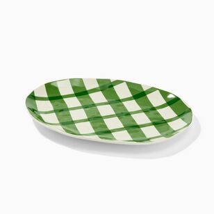 Chyka Joy Oval Platter 30.5 cm Green