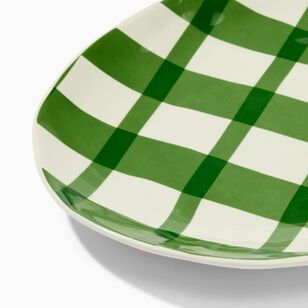 Chyka Joy Oval Platter 30.5 cm Green