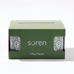 Soren Pack Of 4 Mugs Palm