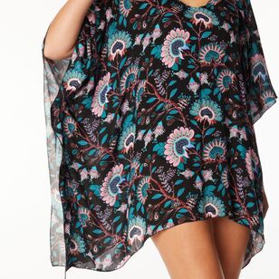 Khoko Swim Women's One Size Fits All Printed Kaftan Batik One Size