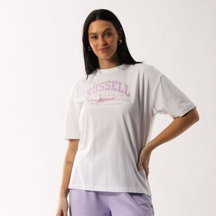 Russell Athletic Women's Daphne Tee White