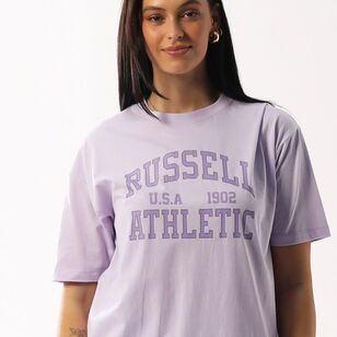 Russell Athletic Women's Tonal Arch Tee Mauve