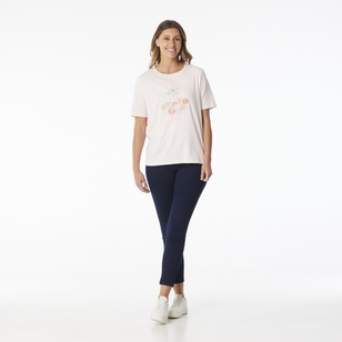 Khoko Collection Christmas Tee Shirt Pink Pink