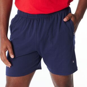 FILA Men's Matthew Jersey Shorts New Navy