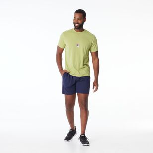 FILA Men's Matthew Print Short Sleeve Tee Bay Leaf