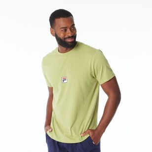 FILA Men's Matthew Print Short Sleeve Tee Bay Leaf