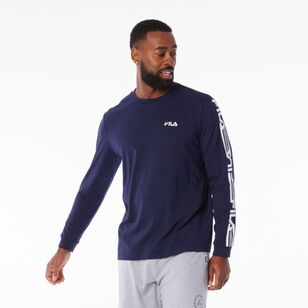 FILA Men’s Jesse Long Sleeve Tee New Navy