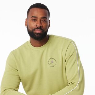 FILA Men’s Jonas Crew Fleece Bay Leaf